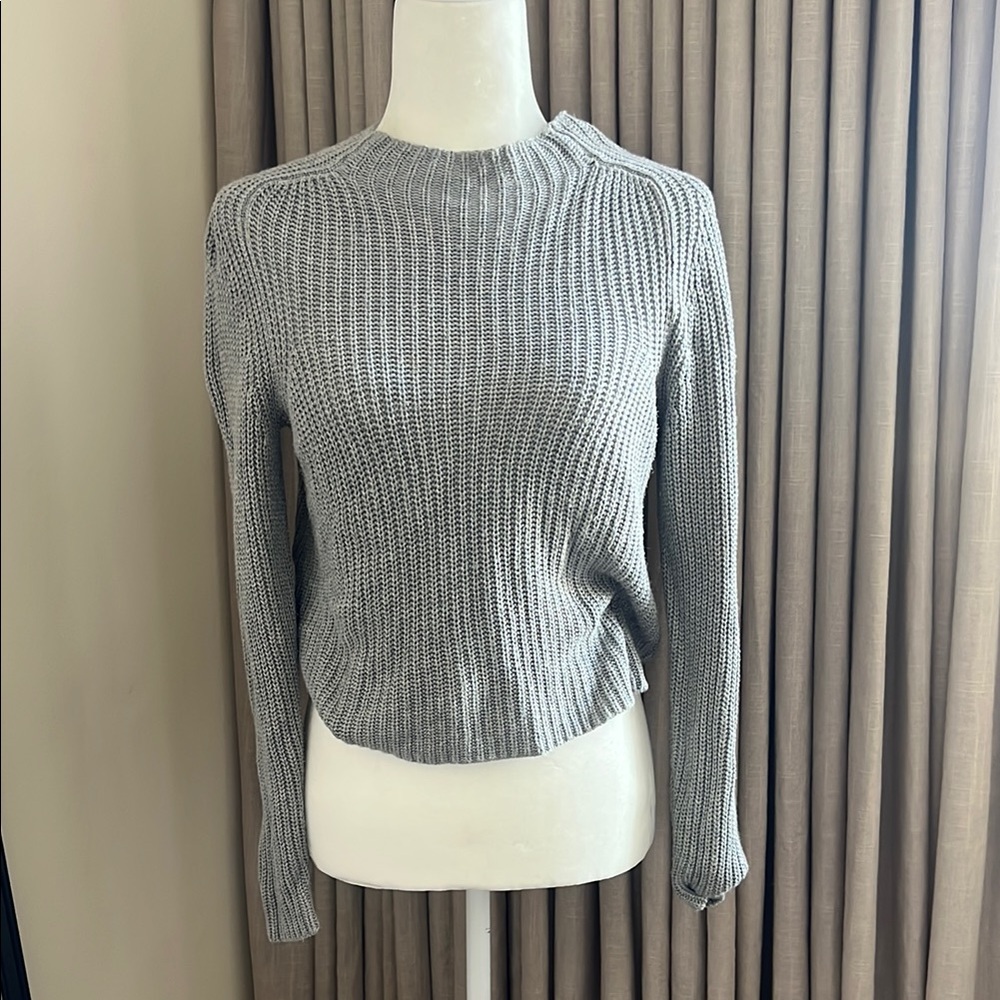 American Apparel Gray Crew Neck Sweater